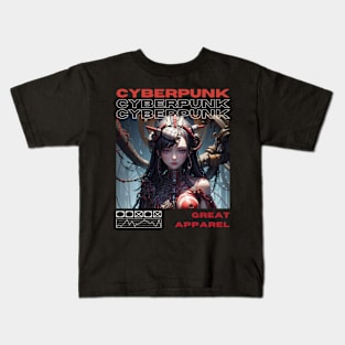 Bloody Steel Symphony: Anime Orchestrating Robotic Carnage Kids T-Shirt